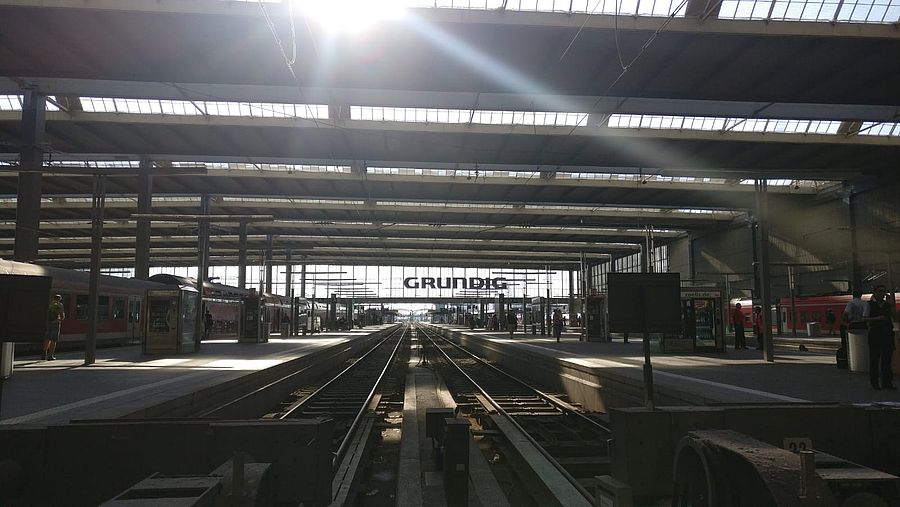 Der Hauptbahnhof München