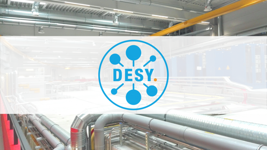 Die Abbildung zeigt das Logo des DESY