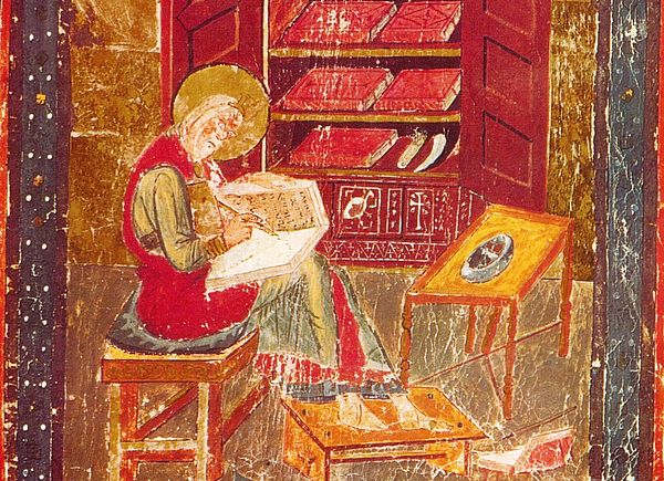 Bildausschnitt aus dem Codex Amiatinus