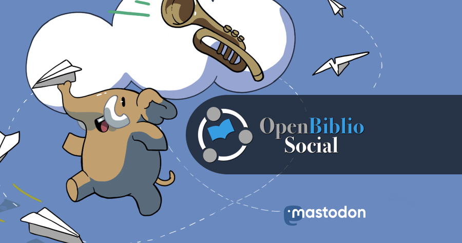 Banner von openbiblio.social