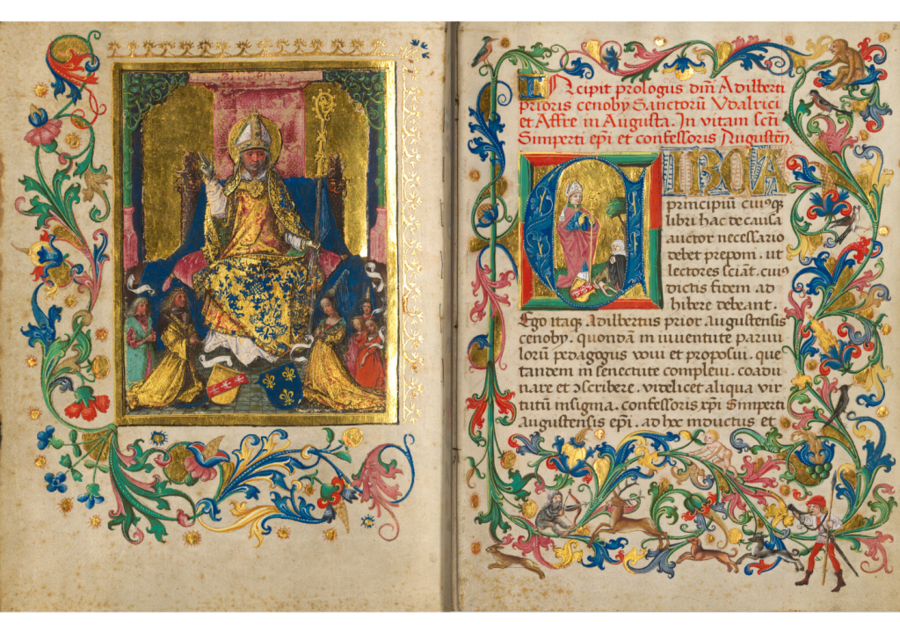 Mittelalterliche Buchmalerei